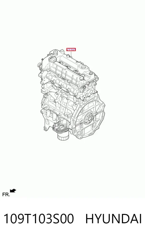 Двигун 109T103S00 Hyundai/Kia
