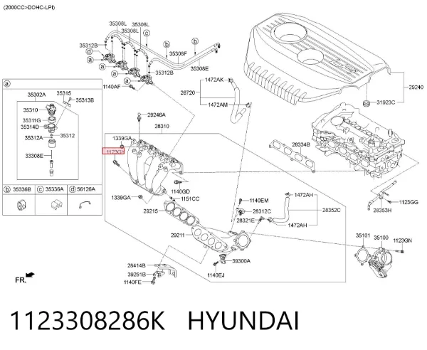  1123308286K Hyundai/Kia