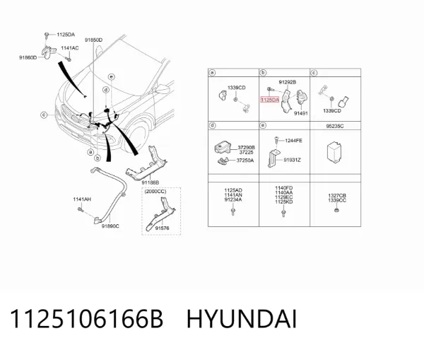  1125106166B Hyundai/Kia