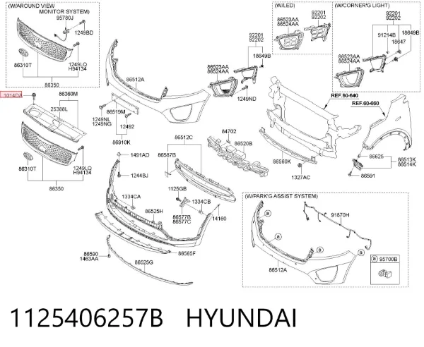  1125406257B Hyundai/Kia