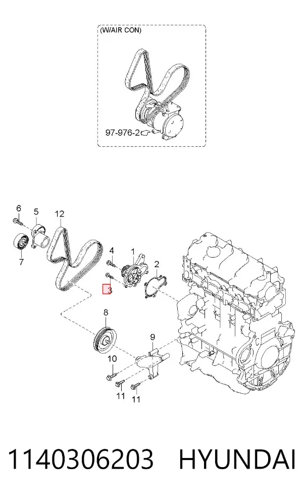  1140306203 Hyundai/Kia