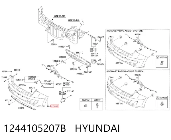  1244105207B Hyundai/Kia
