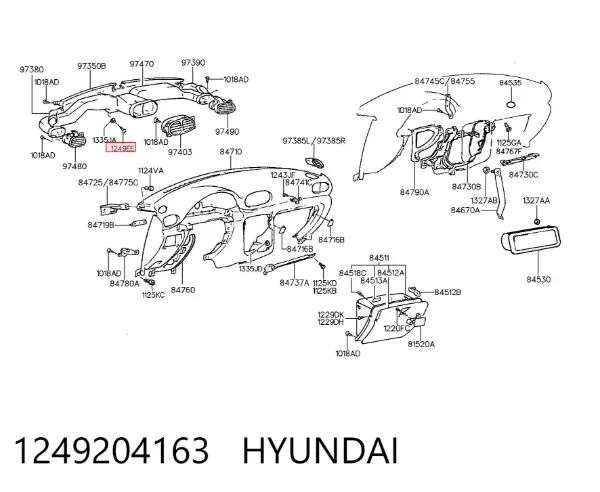  1249204163 Hyundai/Kia