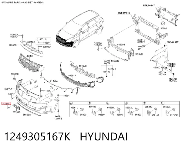  1249305167K Hyundai/Kia