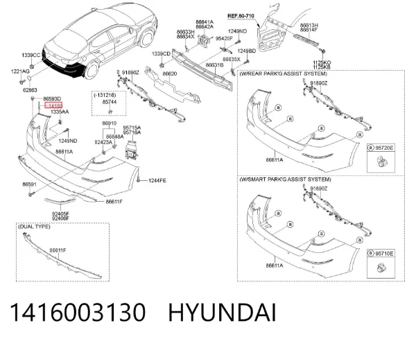  1416003130 Hyundai/Kia