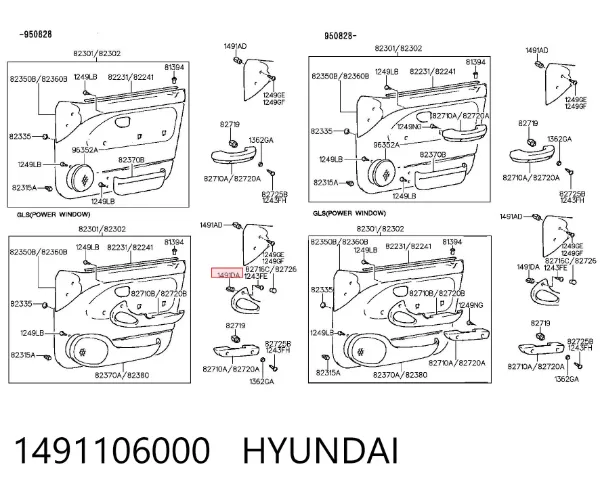  1491106000 Hyundai/Kia