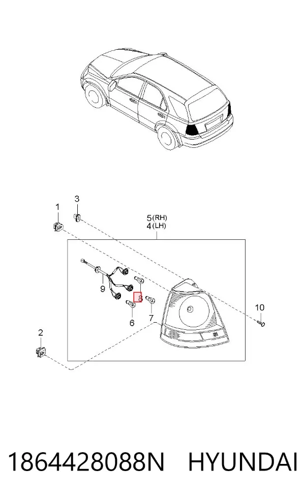  1864428088N Hyundai/Kia