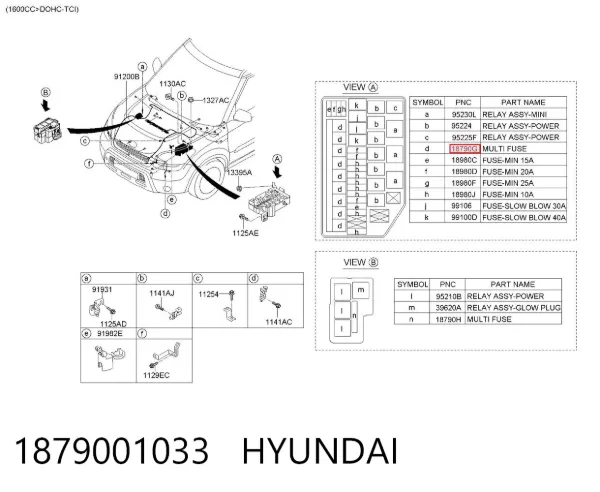  1879001033 Hyundai/Kia