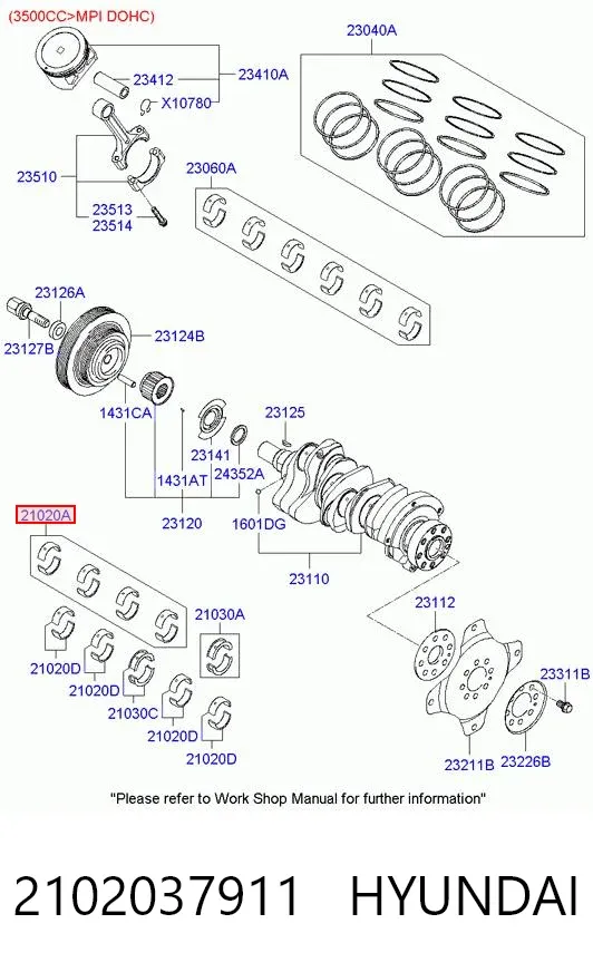  2102037911 Hyundai/Kia