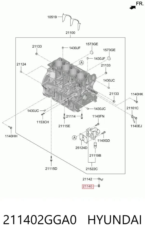  211402GGA0 Hyundai/Kia