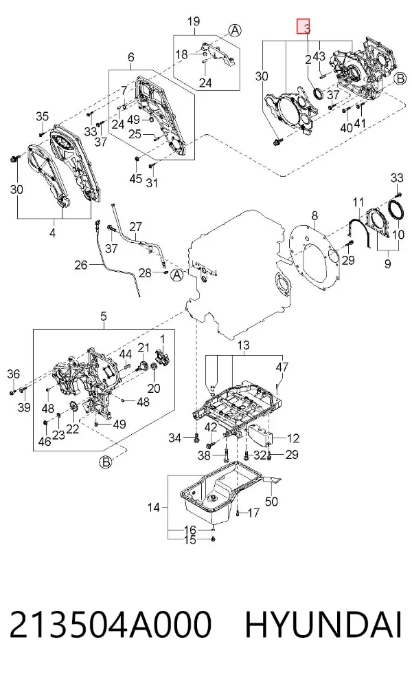  213504A000 Hyundai/Kia