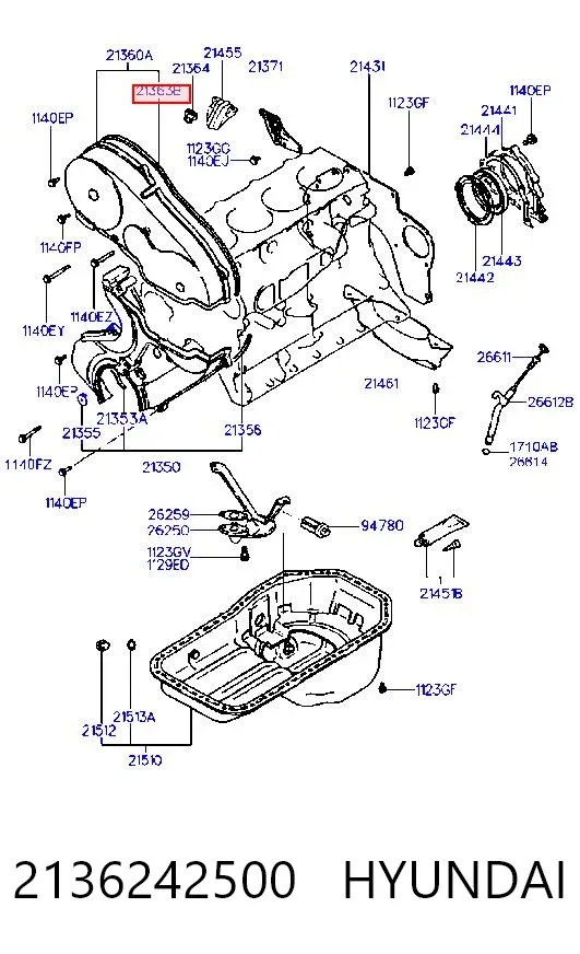  2136242500 Hyundai/Kia