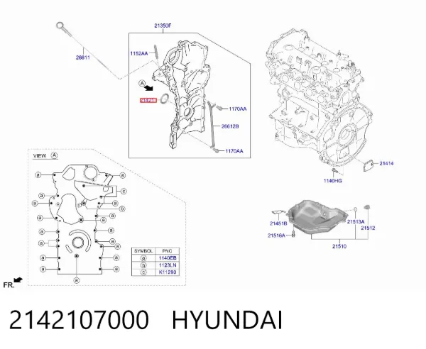  2142107000 Hyundai/Kia