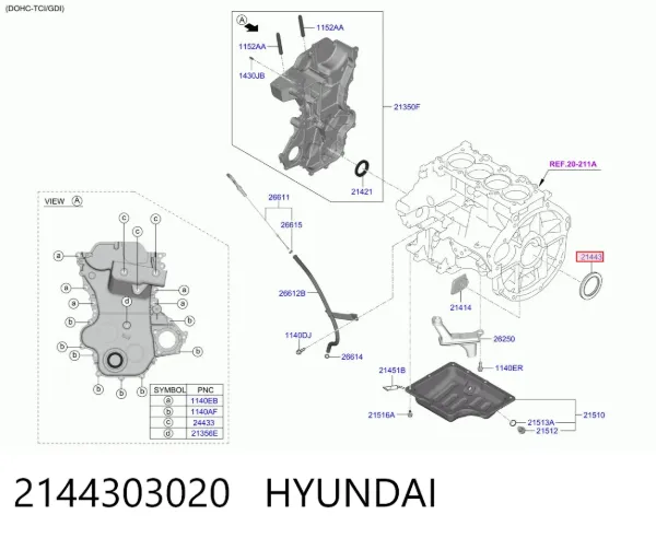  2144303020 Hyundai/Kia