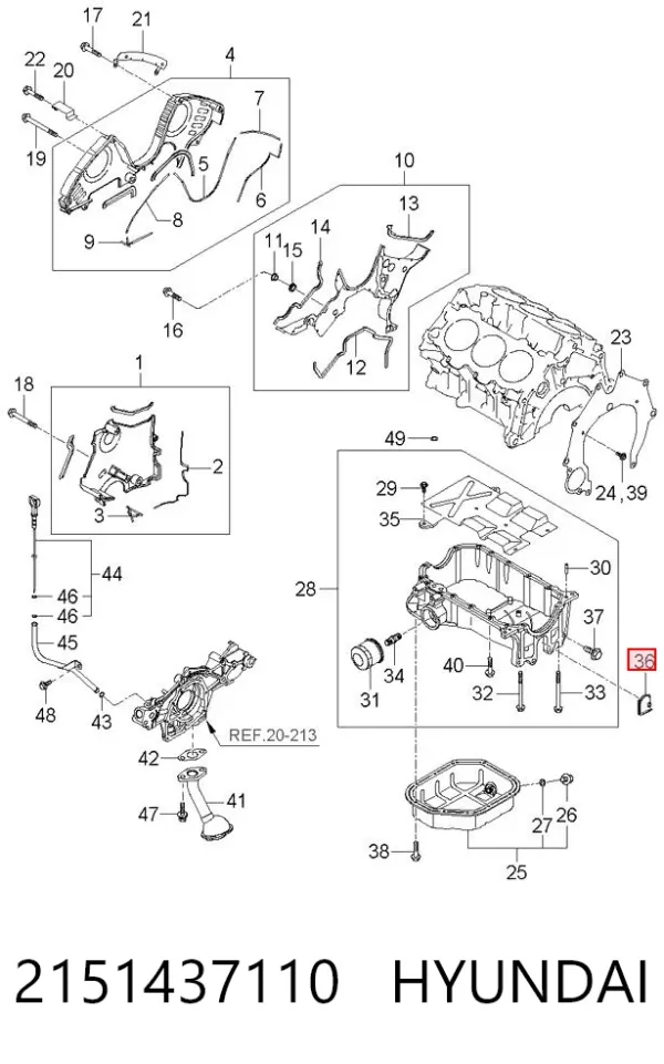  2151437110 Hyundai/Kia