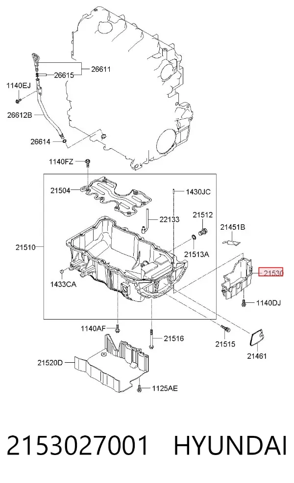  2153027001 Hyundai/Kia