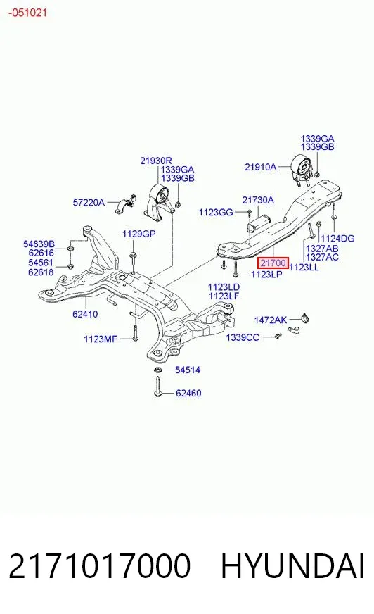  2171017000 Hyundai/Kia