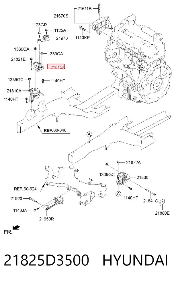  21825D3500 Hyundai/Kia