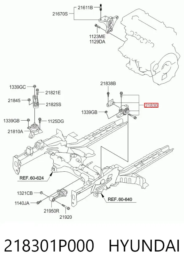  218301P000 Hyundai/Kia