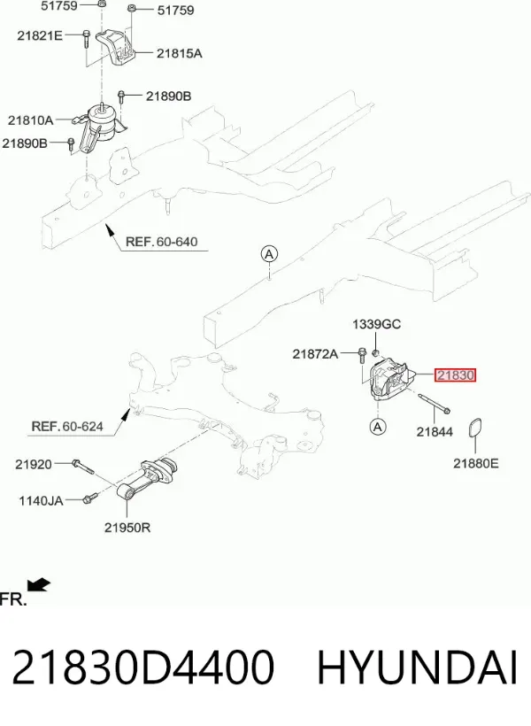  21830D4400 Hyundai/Kia