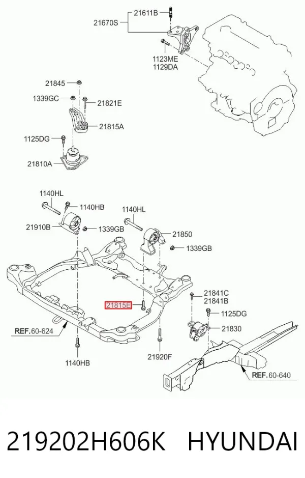 219202H606K Hyundai/Kia