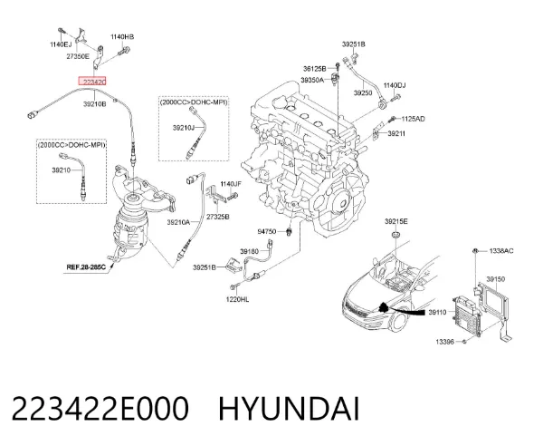  223422E000 Hyundai/Kia