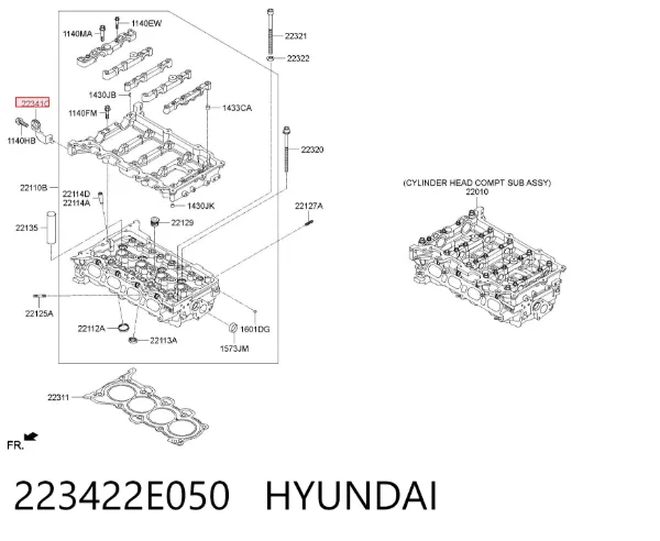  223422E050 Hyundai/Kia