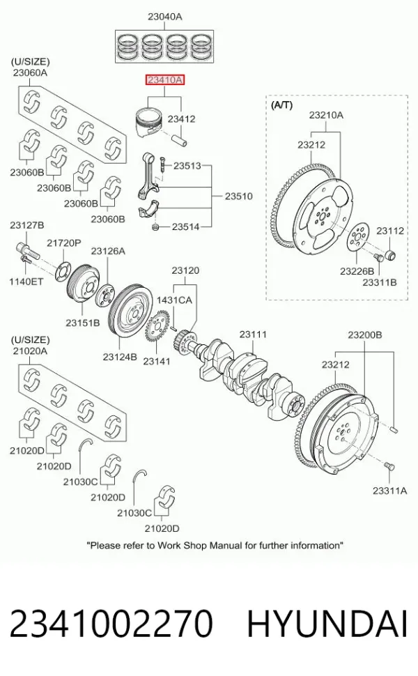  2341002270 Hyundai/Kia