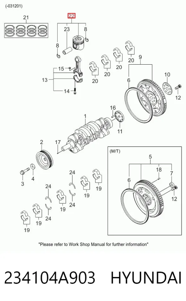  234104A903 Hyundai/Kia
