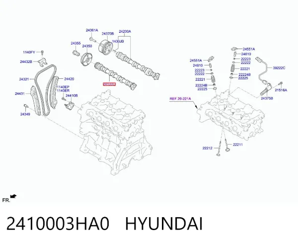  2410003HA0 Hyundai/Kia