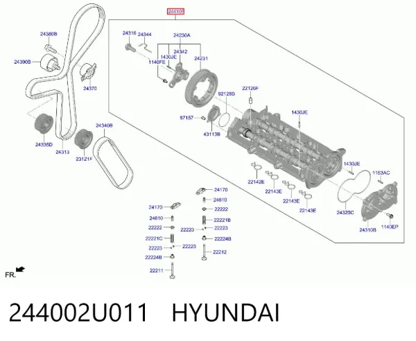  244002U011 Hyundai/Kia