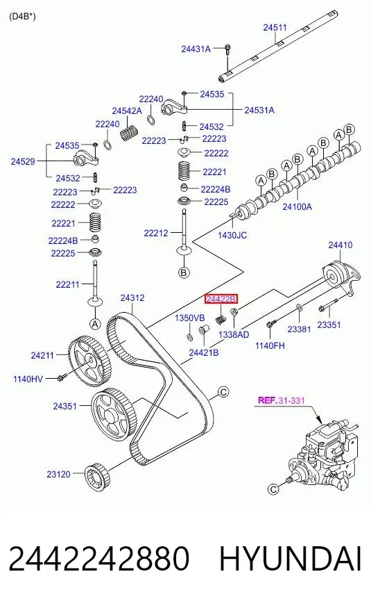  2442242880 Hyundai/Kia