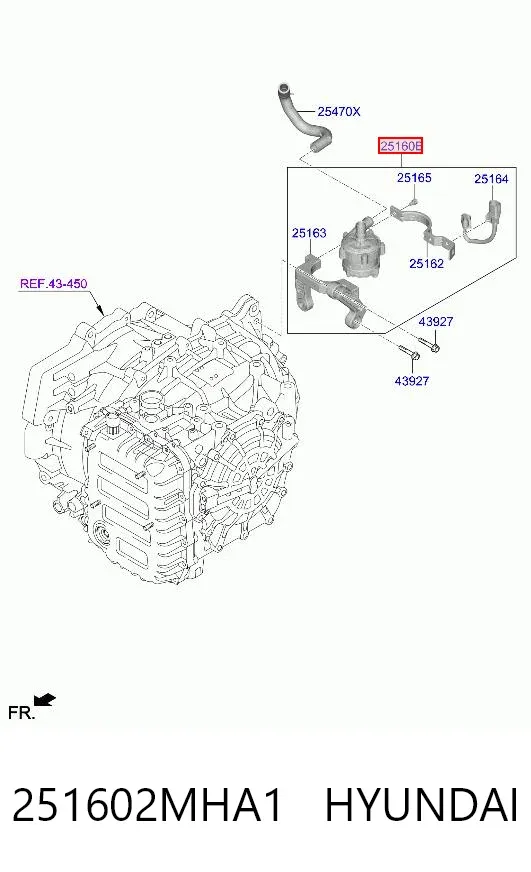  251602MHA1 Hyundai/Kia