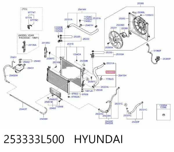  253333L500 Hyundai/Kia