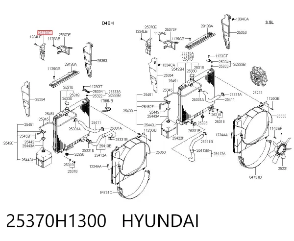  25370H1300 Hyundai/Kia