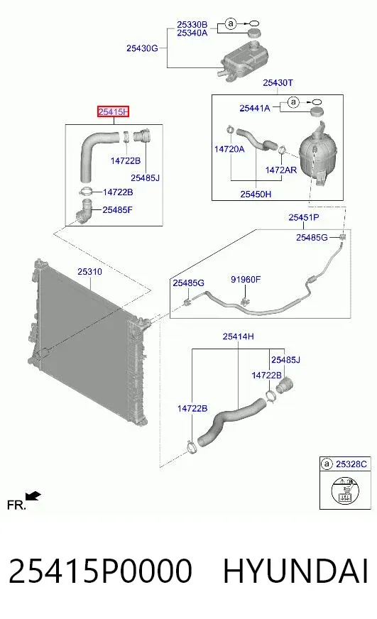  25415P0000 Hyundai/Kia