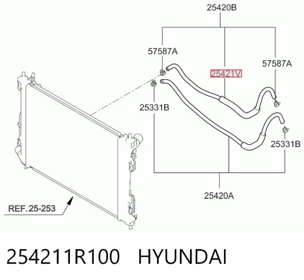 254211R100 Hyundai/Kia