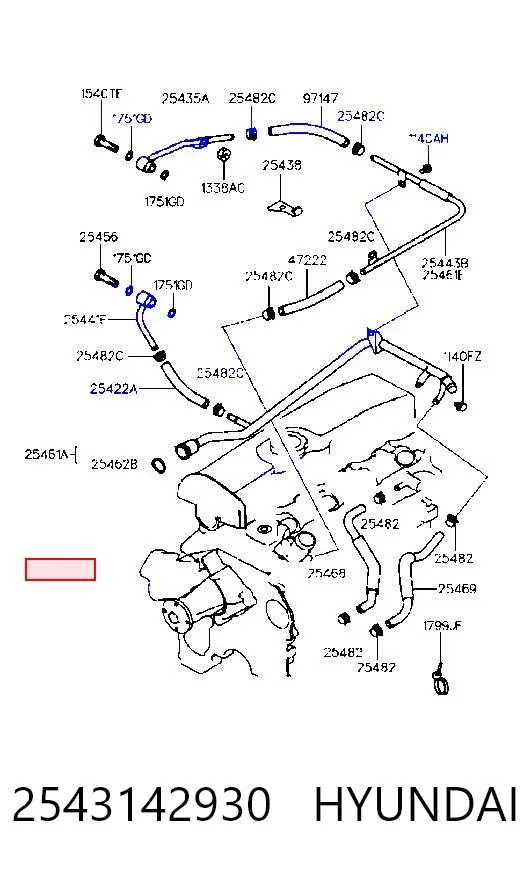  2543142930 Hyundai/Kia