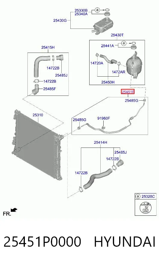  25451P0000 Hyundai/Kia