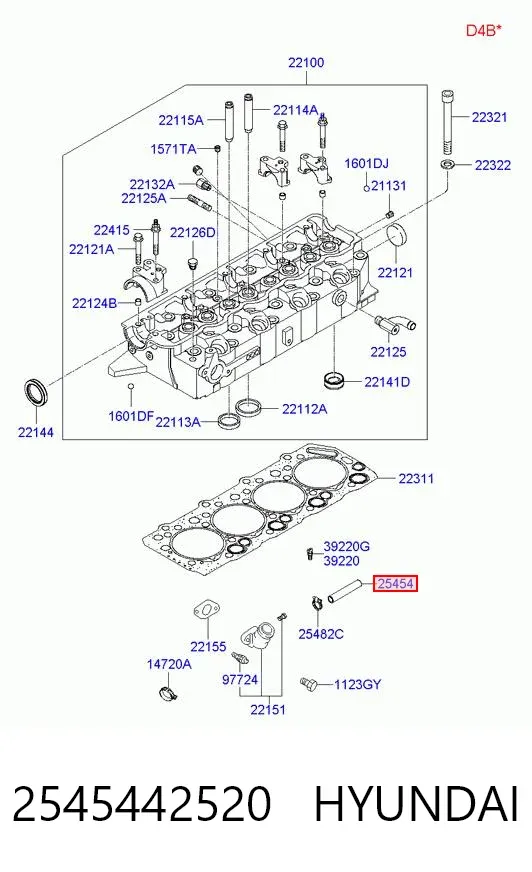  2545442520 Hyundai/Kia