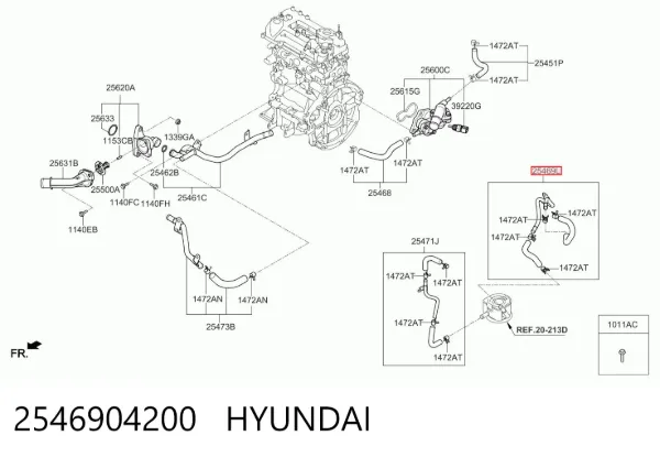  2546904200 Hyundai/Kia