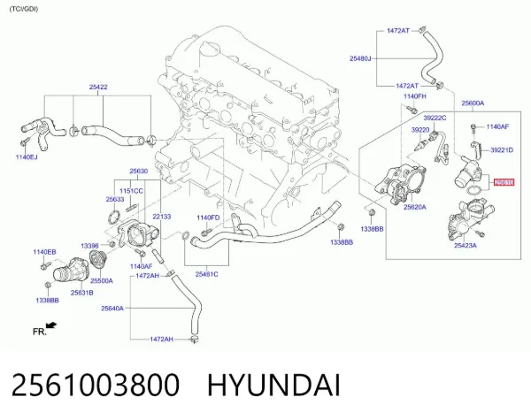  2561003800 Hyundai/Kia