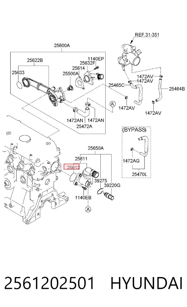  2561202501 Hyundai/Kia