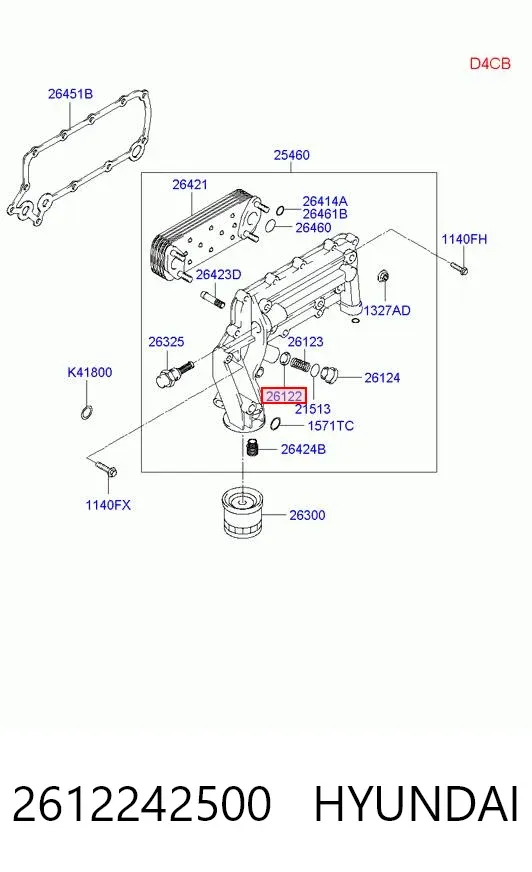  2612242500 Hyundai/Kia