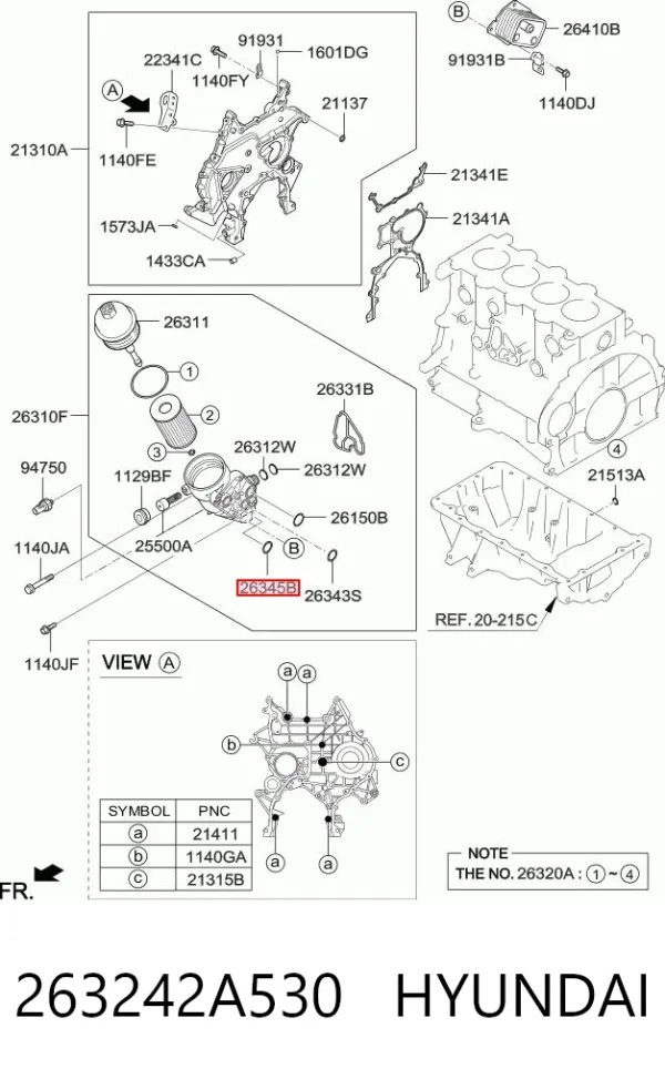  263242A530 Hyundai/Kia