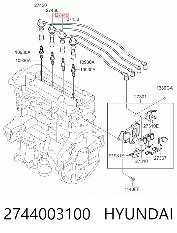  2744003100 Hyundai/Kia