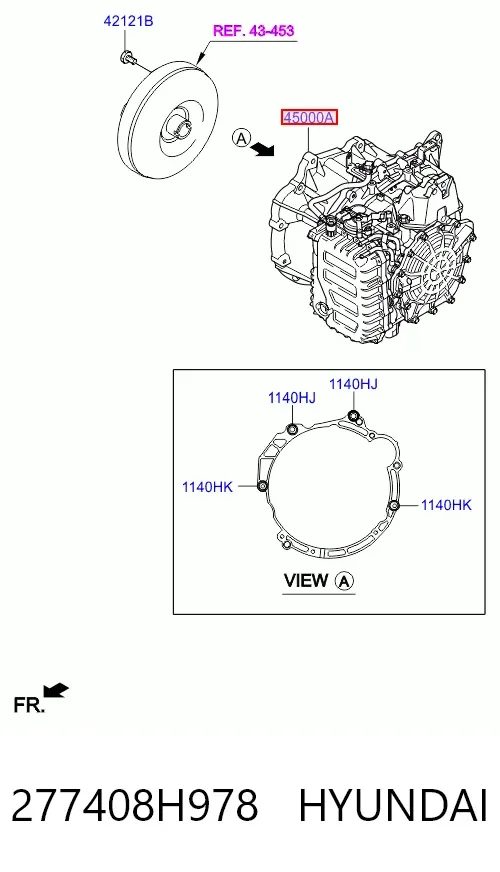 АКПП 277408H978 Hyundai/Kia