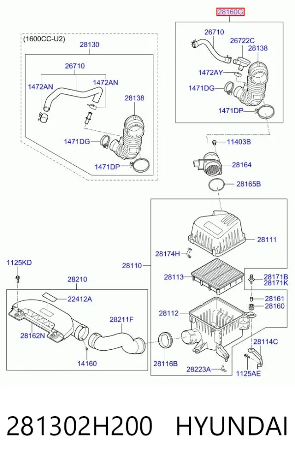  281302H200 Hyundai/Kia