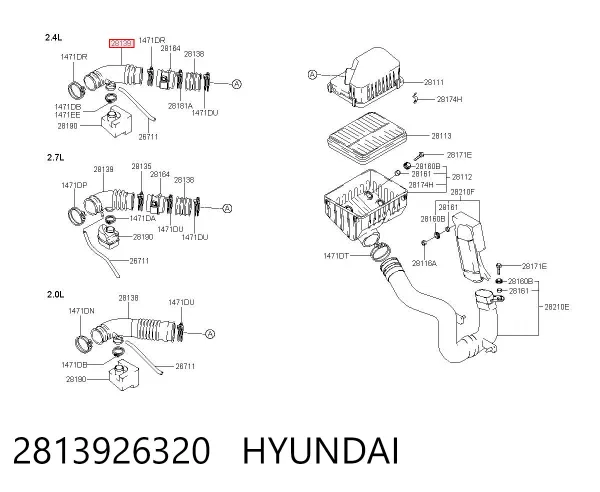  2813926320 Hyundai/Kia