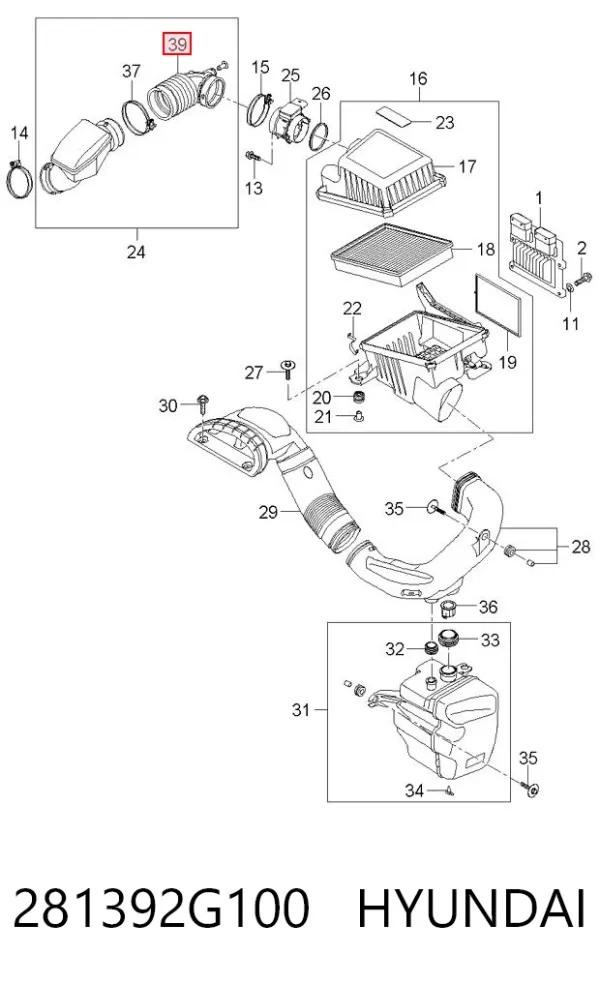  281392G100 Hyundai/Kia